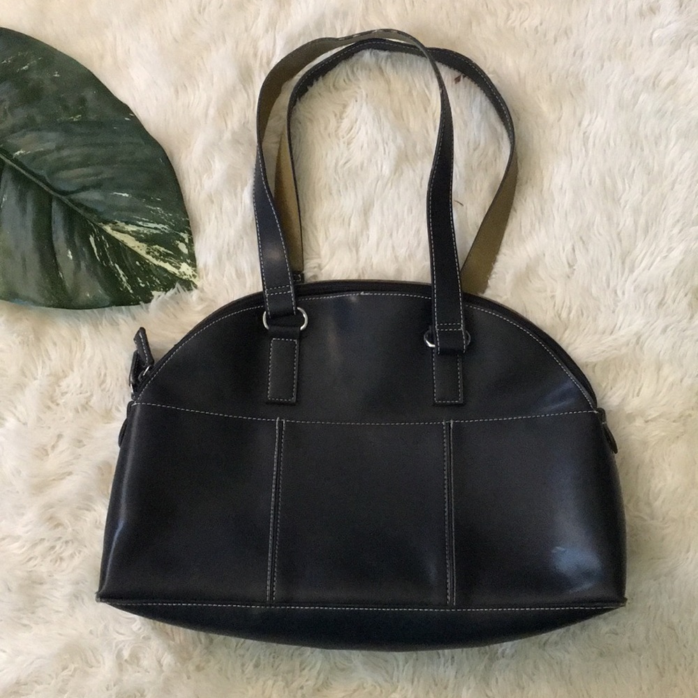 Black MONDONI half moon shoulder bag